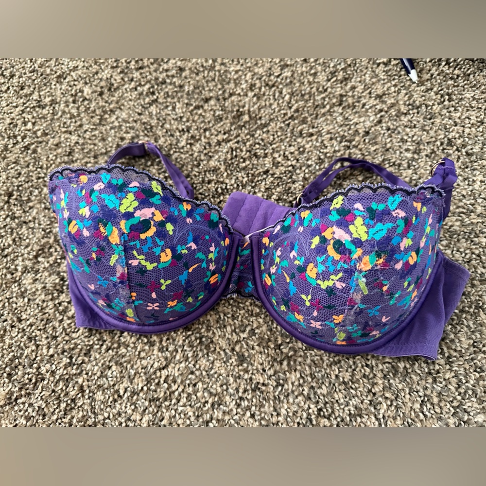 Savage X Fenty Purple Bra